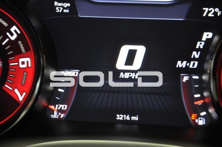 2015 Dodge Challenger SRT Hellcat tachometer gauge